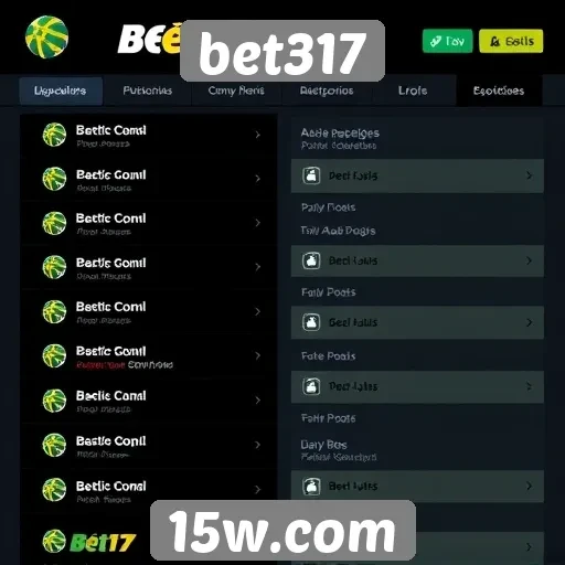 Recursos e funcionalidades do bet317 para usuários
